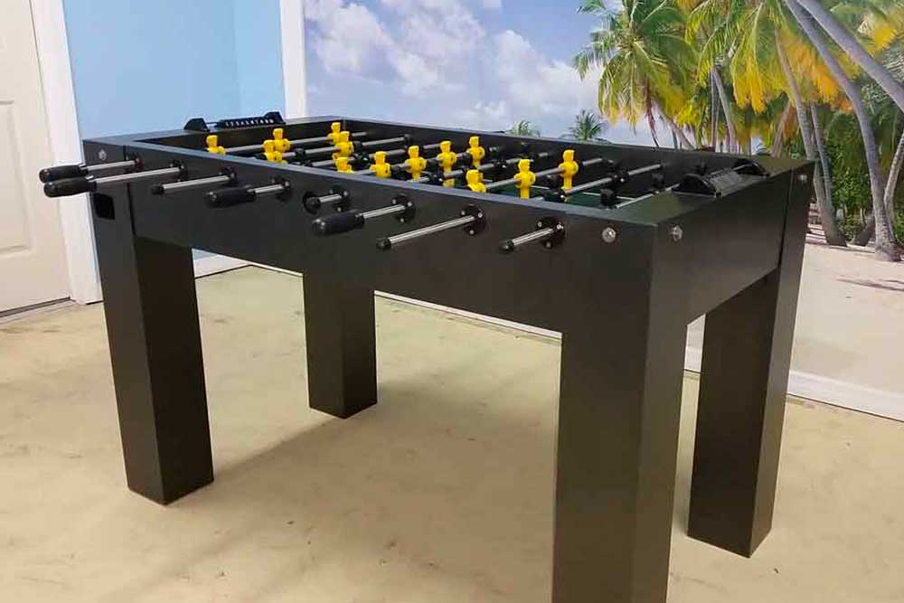 Employee lounge with commercial foosball table | R&R Commercial Game Tables